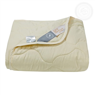 Одеяло облегченное - «Меринос» - овечья шерсть/микрофибра - Soft Collection