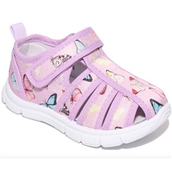 A18216 Детские текстильные сандалии, Фиолетовый