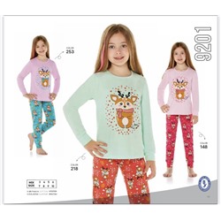 Пижама для девочек, арт. 9201
