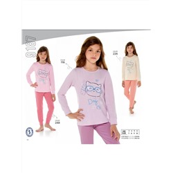 Пижама для девочек, арт. 9187