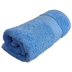 Полотенце - «Голубой» гладкокрашеное - махровое