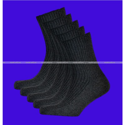 Диабетик носки мужские медицинские со слабой резинкой М-20 черные