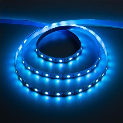 Комплект светодиодной ленты URM, 12В, SMD5050, 5 м, IP20, 2 шт, с аксесс., 60 LED/м, RGB