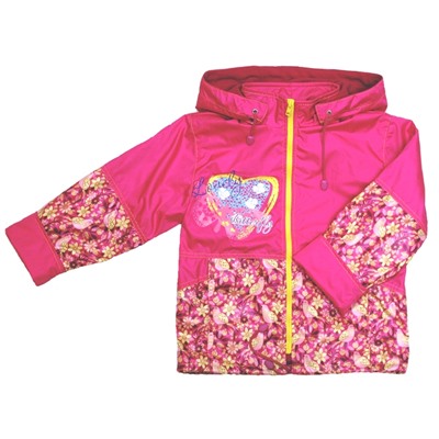 Куртка на флисе для девочек арт. 4143