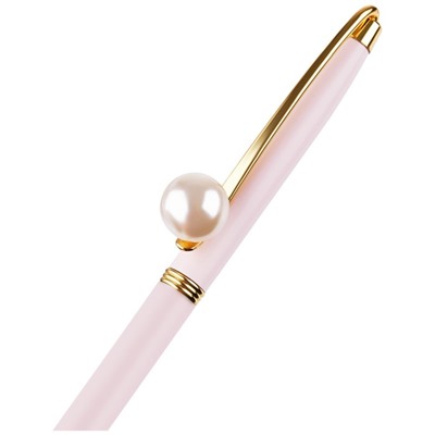 Ручка шариковая поворотная MESHU Pink jewel, синий стержень, металлический корпус
