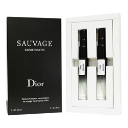 Подарочный набор Christian Dior Sauvage edt 2x15 ml