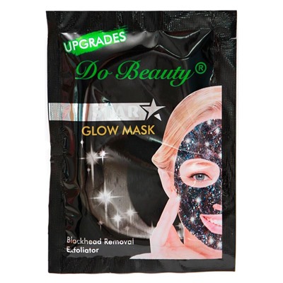 Маска для лица Do Beauty Star Glow Mask Blackhead Removal Exfoliator черная 18 g