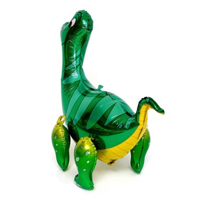 Шар фольгированный 25" «Динозавр брахиозавр», цвет зелёный