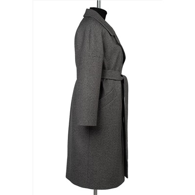 01-11801 Пальто женское демисезонное (пояс)