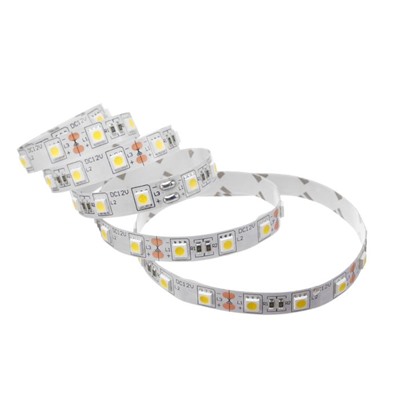 Светодиодная лента Ecola PRO, 12В, SMD5050, 1 м, IP20, 14.4Вт/м, 60 LED/м, 4200К