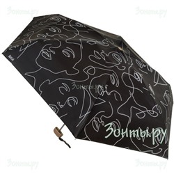 Мини зонт "Контуры и Лица" Rainlab 097 MiniFlat