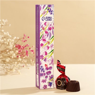 Подарочные конфет «Любви и добра», с клубничной начинкой, 60 г