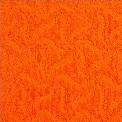 Полотенце махровое «Радуга» цвет оранжевый, 70х130, 295 гр/м