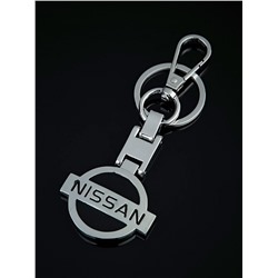 Q-028 Брелок для ключей "Ниссан" (хром/цветной)