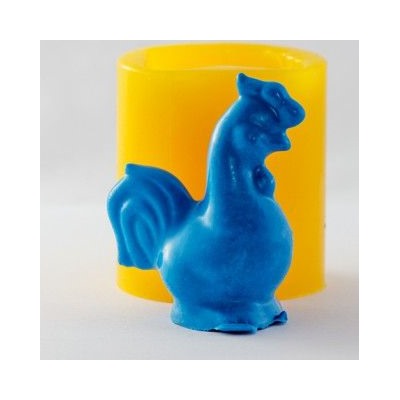 Силиконовая форма для мыла - 3D - Петух №2