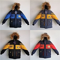 73-2907 Зимняя куртка для мальчика (110-134)