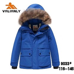 9033S Зимняя куртка для мальчика Valianly (116-146)