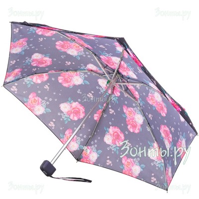 Мини зонтик женский Fulton L501-3849 (Трио роз)