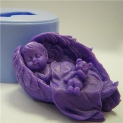Силиконовая форма для мыла - 3D - Сладкий сон - мальчик