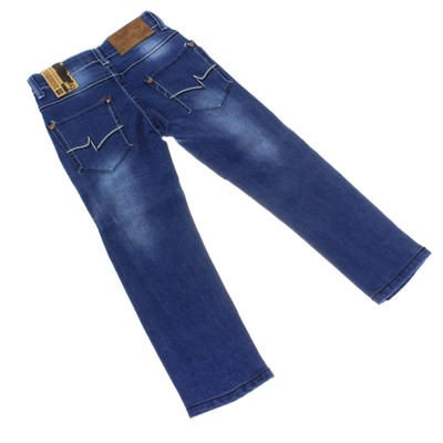 Рост 146-150. Стильные детские джинсы Classic_Fashion цвета темного индиго.