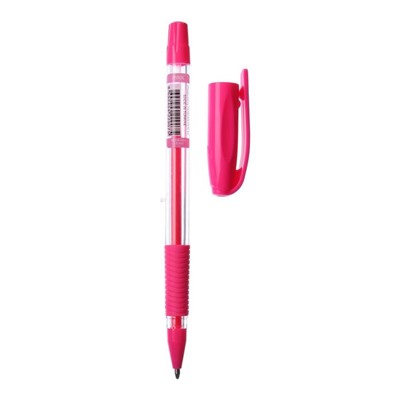 Ручка гелевая Pensan Neon Gel, чернила неоновых 6 цветов, узел 1 мм, линия письма 0,5 мм, резиновый держатель, дисплей, микс