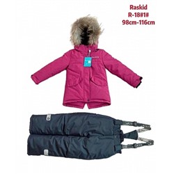 R18#1R Зимний костюм для девочки Raskid (98-116)