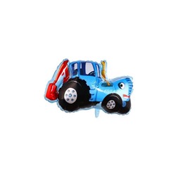 Шар фольгированный 32" фигура "Синий трактор" (80*45) в инд уп.