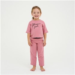 Пижама детская для девочки KAFTAN "Pink" рост 110-116 (32)