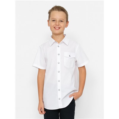 CWJB 63282-20 Рубашка для мальчика,белый