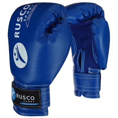 Набор боксёрский для начинающих RUSCO SPORT: мешок + перчатки, цвет синий (6 OZ)