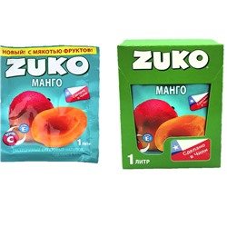 Растворимый напиток ZUKO Манго 1кор*8бл*12шт 25гр.