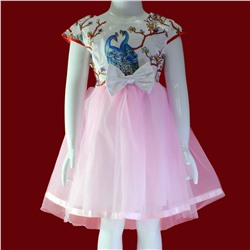 Рост 142-150 см. Детское платье Rosemarin с пышным трехслойным вшитым подъюбником.