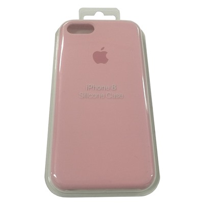 Силиконовый чехол для iPhone 7/8 розовый песок