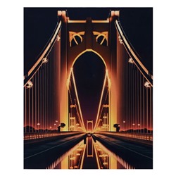 Картина световая "Арка моста" 40*50 см