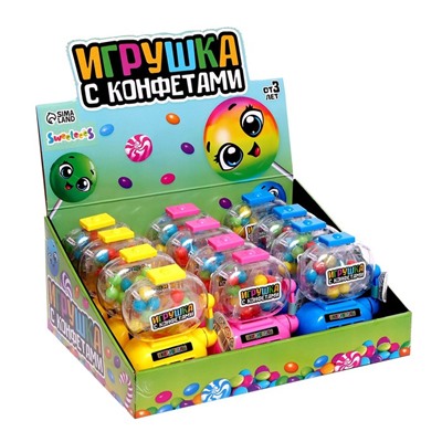 Игрушка с конфетками «Игровой автомат», МИКС