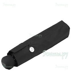 Легкий черный зонт Fulton E483-001