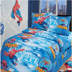 Комплект постельного белья из бязи Человек-паук