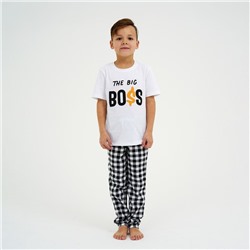 Пижама детская для мальчика KAFTAN "Boss" р.30 (98-104)