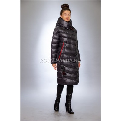 Женская куртка зимняя F 1376  графит