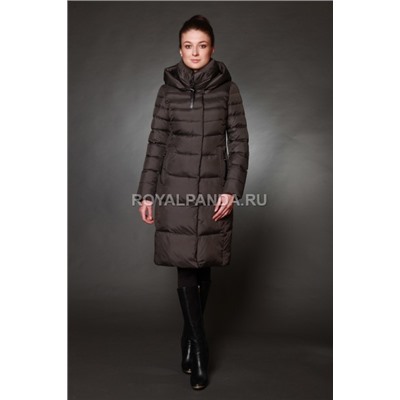 Куртка женская зимняя 17082 серо-коричневый