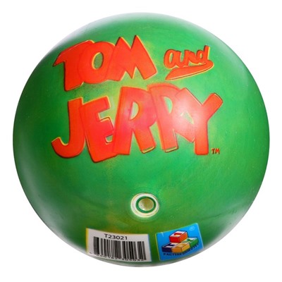 Мяч «Том и Джерри», ПВХ, полноцветный, 15 см, 45 г, в сетке
