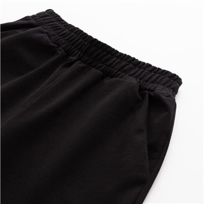 Костюм женский (свитшот, брюки) MINAKU: Casual Collection цвет чёрный, размер 42