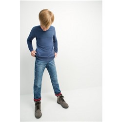 Брюки джинсовые детские для мальчиков Osmeh_D синий