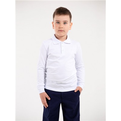 CWKB 63153-20 Рубашка-поло для мальчика,белый