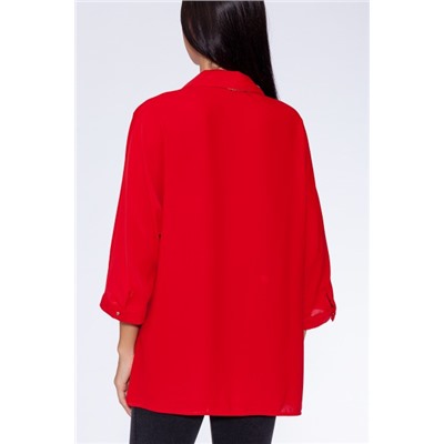 Блуза 483 "Ниагара", красный