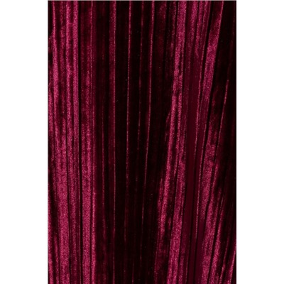 Платье 252 "Велюр", светло-бордовый