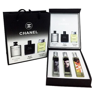 Подарочный набор Chanel Pour Homme 3x20 ml