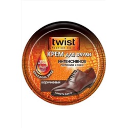 Крем для обуви TWIST Casual коричневый 50 мл Арнест