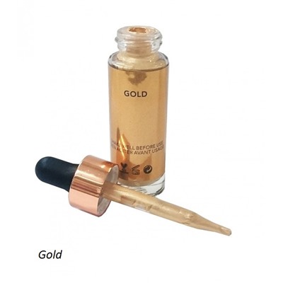 Жидкий хайлайтер Chanel Custom Enhancer Drops №2 Gold 15 ml