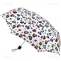 Зонт для женщин Fulton L354-3864 Леопардовые сердца